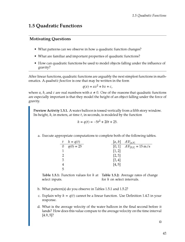 Active Preparation for Calculus - Page 43